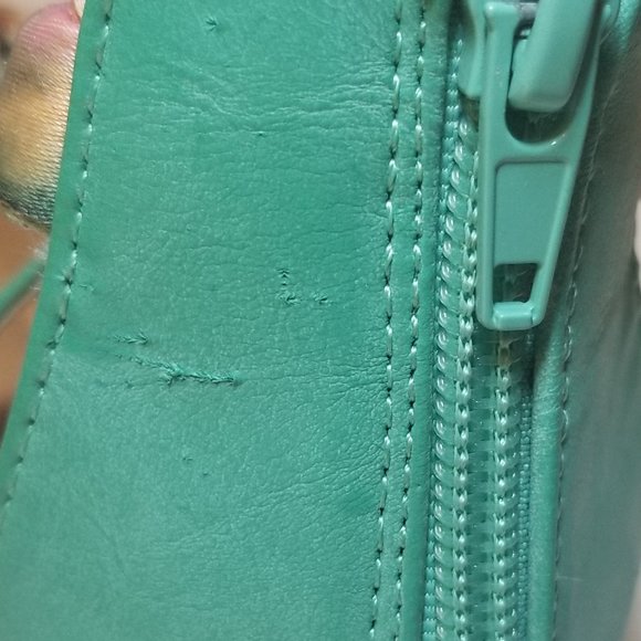 Venus Turquoise Jeweled Thong Sandals - Picture 16 of 16